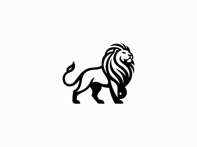 Lion Logo animal branding design emblem feline icon iconic identity illustration king lion logo majestic mark nature royal sports symbol vector wildlife