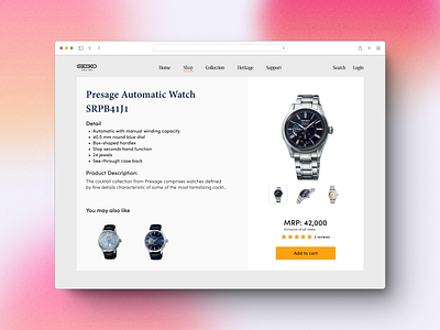 E-commerce Shop. branding design responsive design ui ux