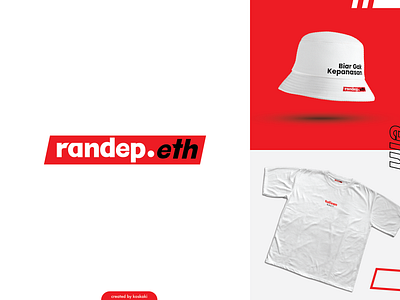 randep.eth logo apparel branding clothing logo design designer logo graphic design logo logo brand logo design logotype
