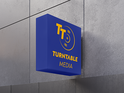 Turntable Media Branding branding colour design graphic identity logo logotype music palette service typography vynil
