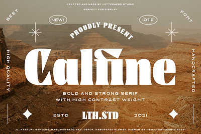 Calfine - Bold Serif bold serif bold serif font headline font high contrast font hipster font magazine font retro font serif font strong font strong serif title font vintage font