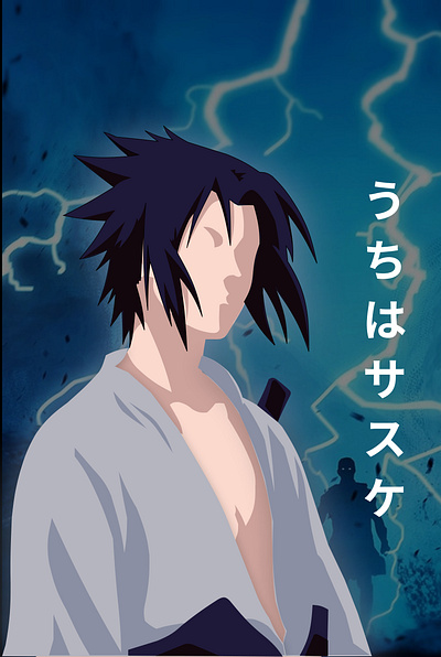 Confira o design original de Sasuke Uchiha, de Naruto Shippuden