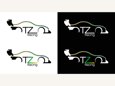 TZ Racing logo branding graphic design logo