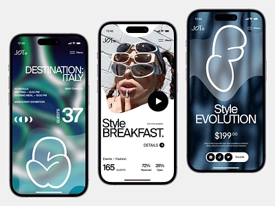 Fashion Insider - Mobile App Concept art blue branding concept creative daily ui daily ux fashion graphic design illustration inspiration ios app mobile modern design stylish ui ux