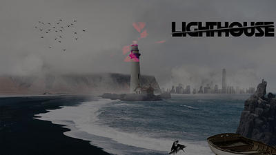 matte painting _The light house animation motion graphics