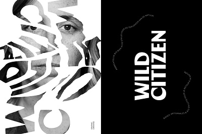 Wild Citizen beer belgium branding graphic design label logo visual identity