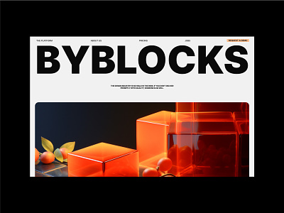 ByBlocks®.001 branding design graphic design logo ui ux web web design webdesign