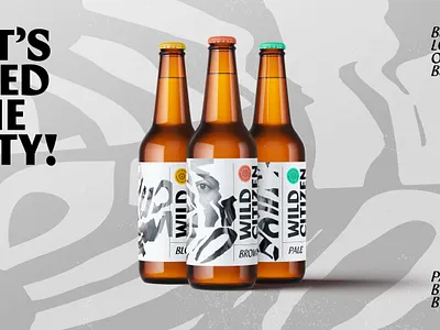 Wild Citizen beer belgium branding graphic design label logo visual identity