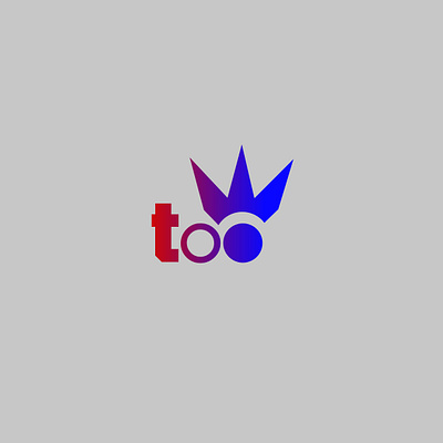 Too gaming logo app branding design graphic design illustration logo typography ui ux vector