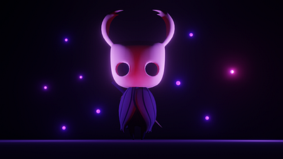 hollow knight- study 3d art desgin games hollow knight person