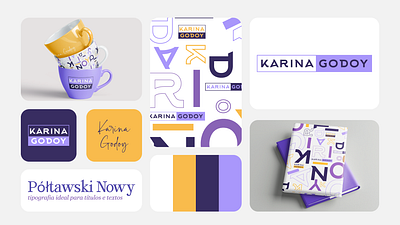 Karina Godoy - Visual Identity branding design graphic design logo typography vector