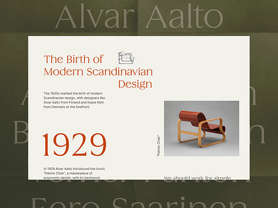 Scandinavian design longread aestetics animation design furniture grid layout longread scandinavian typography ui ux web web design website