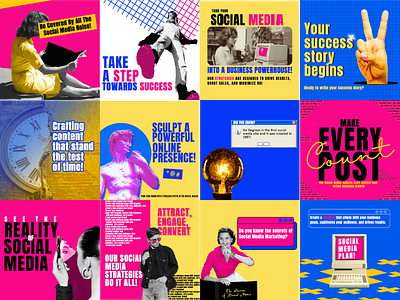 Social Media Marketing Posts design graphic design marketing photoshop social media