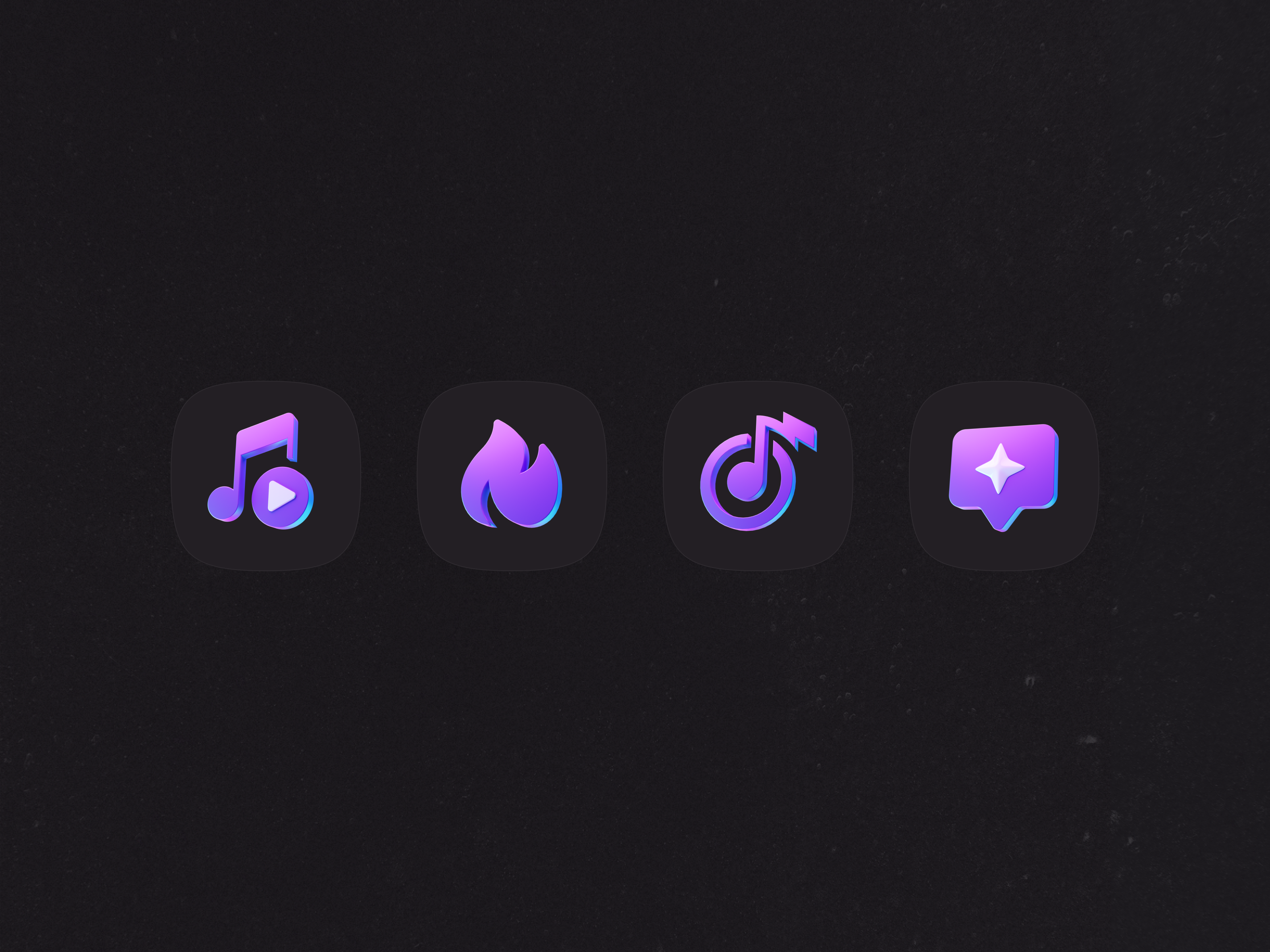 Example of Design Assets: 3D Icons Pack