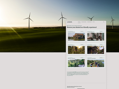 travelSustainably case study case study project design eco friendly sustainability sustainable tourism sustainable travel website ui ui design uiux uiux design user interface ux ux design web design