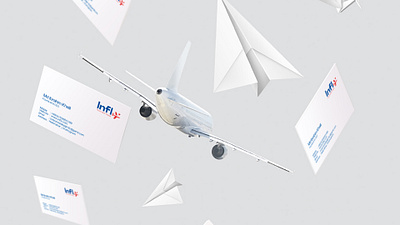 Infly Tours and Travel ✈ | Logo Design | Branding 2023 air bus corporatedesignbd flying logo graphic design logo logo design minimalist logo travel agency travel logo visual identity