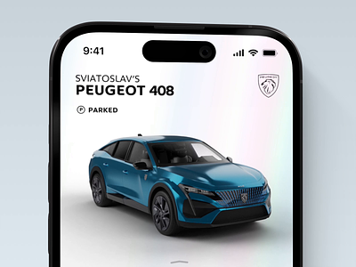 Peugeot App Redesign Concept animation app app design auto automotive best animation best mobile app car interaction ios mobile motion peugeot top animation top mobile app ui user interface ux vehicle