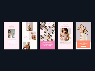 If I Made x Winifred Kristé — Part 1 ads art direction brand branding cake design design digital graphic design instagram story layout marketing typography vector weddings