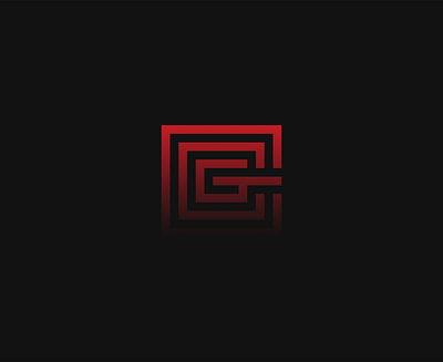 Red G branding g logo graphic design logo minimal red g typography vector