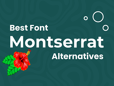20+ Best Font Alternatives to Montserrat alternatives fonts montserrat