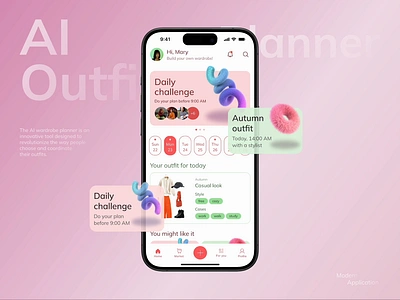 🌐 Outfit Planner App Development agency animation branding clean design desktop fashion graphic design illustration landing page motion graphics portfolio redesign studio style ui ux design visual webdesign website