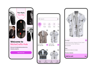 fashion e- commerce app animation branding e commerce shoping ui