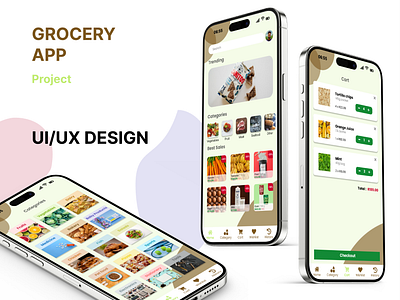 Grocery App Project design grocery app ui uiux