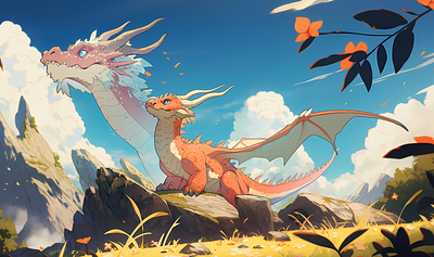 Dragon's First Flight graphic design illustration product design