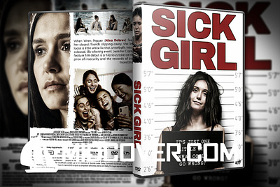 Sick Girl (2023) DVD Cover design dvd dvdcover dvdcustomcover photoshop