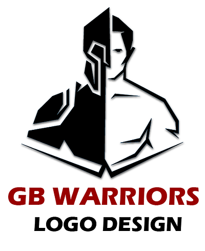 GB Warriors Logo Design branding graphic design illustration logo vector