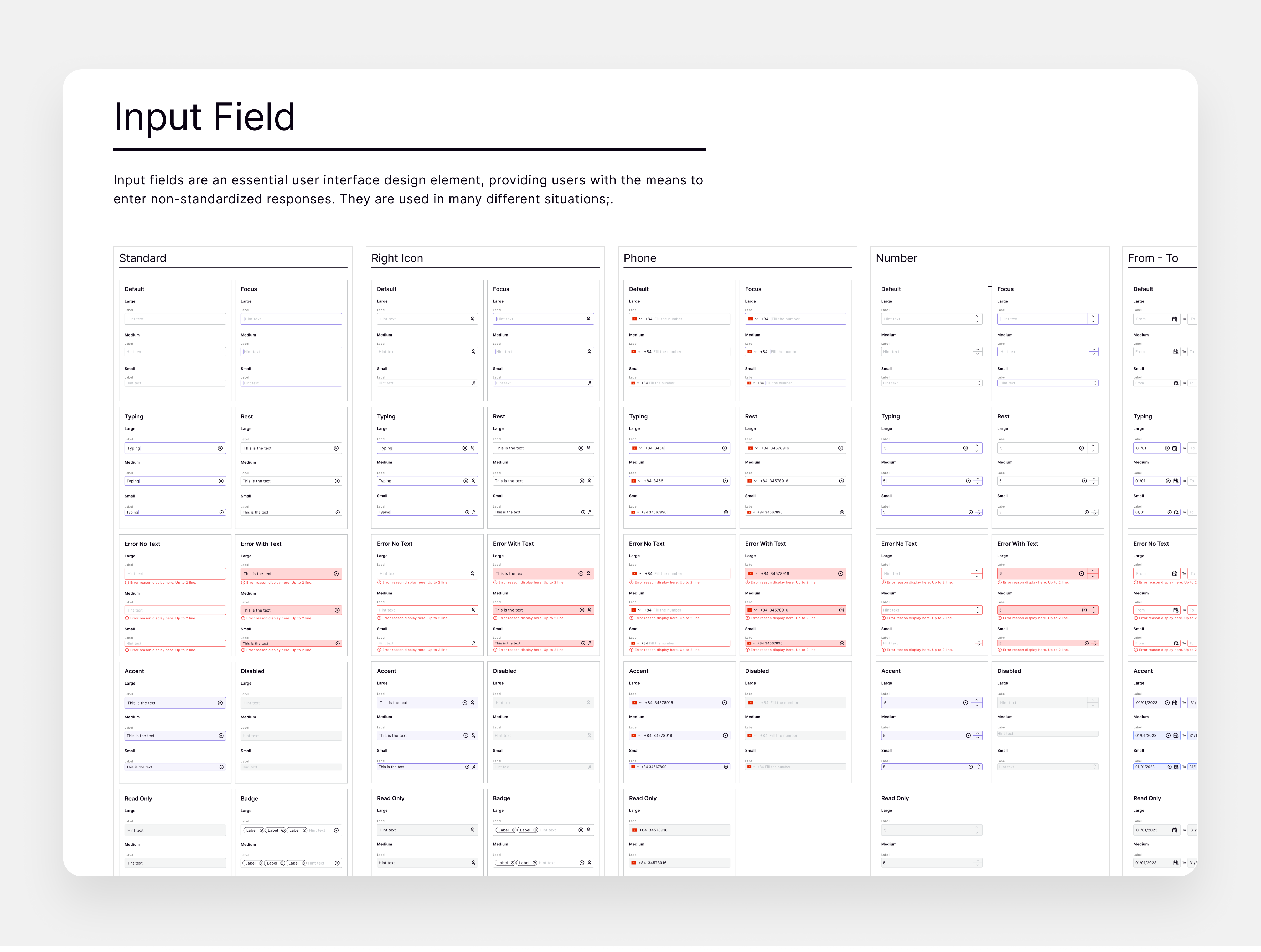 Input Field design design system ds input input field text field ui ui kit uidesign ux