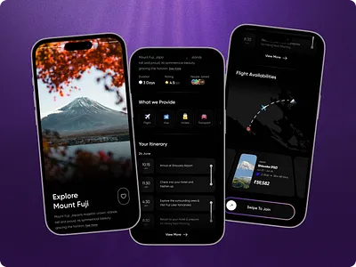 Trip Planner App Concept branding design designer illustration logo ui ui ux uidesign uiux webdesign