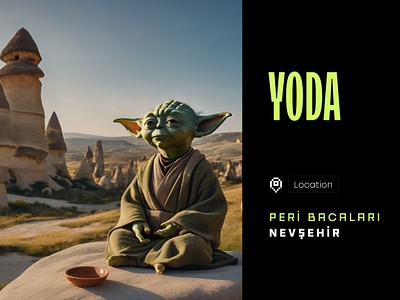 Yoda in Turkey | AI Generated 3d ai amazon character fantastic illustration turkey yapayzeka yoda