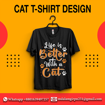 Cat T-shirt Design cat cat design cat designs cat shirt cat t shirt cat t shirt design cat t shirts cats