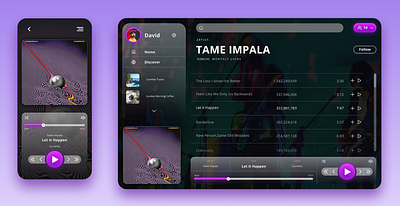 Music Player - Daily UI 009 dailyui music player ui