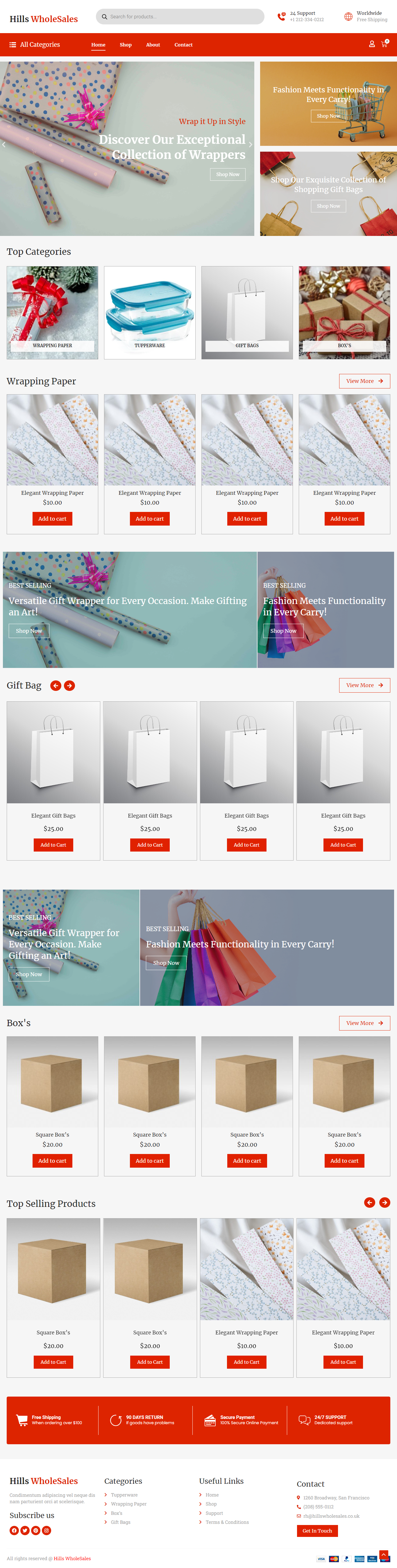Whole Sale Ecommerce Website branding business design ecommerce elementor front end design react webdesign website woocoomerce wordpress