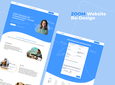 Zoom App Website Re-Design app redesign figma landing page scribbles ui uiux design web app website website design zoom zoomapp