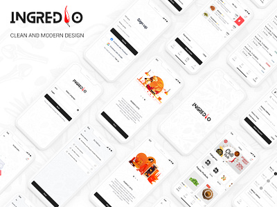 Ingredio mobile apps uiux design app design branding clean design e commerce app design figma app design figma design figma uiux design food app design full app design ingredients app design ingredio ingredio app design masala app design minimal app design minimal design ui uiux uiux design user experience user interface