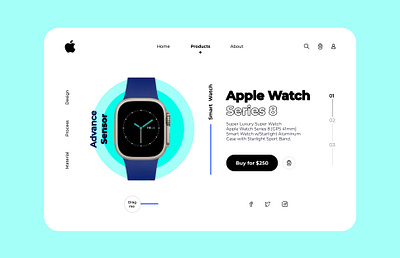 Shopify Product Design (Apple Watch) apple store apple store landing page design apple store web design apple store website design apple watch clean design ecommerce ecommerce landing page design ecommerce web design ecommerce website design interactive design intuitive design online store shopify landing page design shopify web design shopify website design unique design web app design