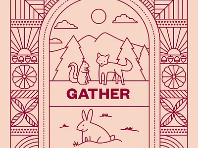 Haworth Thanksgiving Animation animation holiday holiday card illustration motion graphics thanksgiving vector