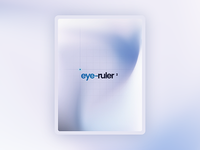 Eyeruler App | Splash Screen Animation animation branding logo animation motion graphics ui ui animation