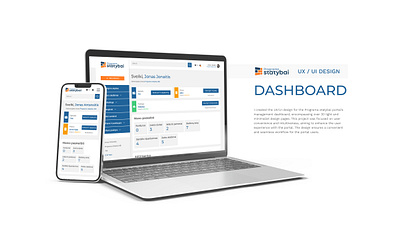 Web portal dashboard / Admin panel | UX/UI design admin panel design graphic design ui uiux ux web design