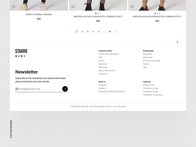 E-commerce website — Footer Design desktop e commerce footer minimalistic ui ux web web design website