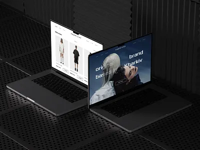 Website of an online store for a clothing brand (Mockup) clothing clothing brand online store premium site site ui ui design uiux ukrainian clothing brand unisex clothing ux ux design web design website