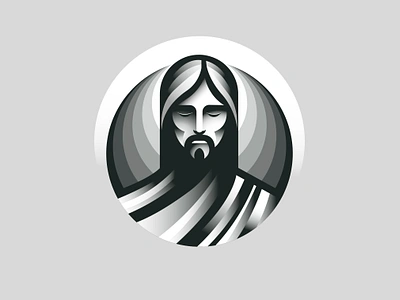 JESUS branding catholic christ church design god graphic design icon identity illustration jesus logo marks religion symbol ui