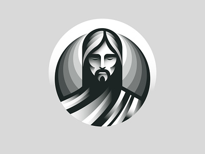 JESUS branding catholic christ church design god graphic design icon identity illustration jesus logo marks religion symbol ui