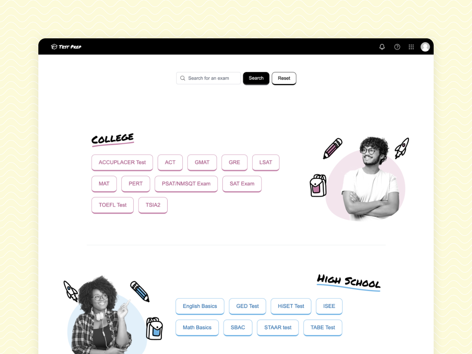 Become - Test Prep Onboarding