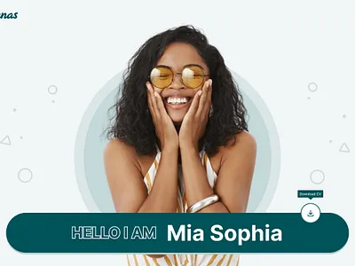 Annas | Personal Portfolio Resume Template