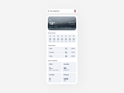 Daily UI Challenge | Weather auto layout daily ui daily ui 37 daily ui challenge daily ui design daily ui design 37 daily ui design challenge daily ui weather figma figma auto layout ui ui design weather