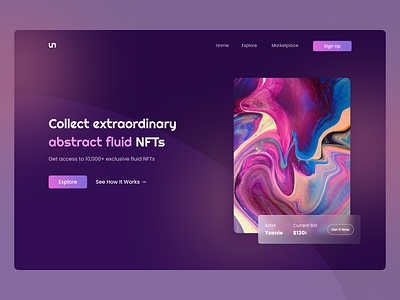 Monkey Face - NFT Marketplace 🐵 by Rasyid Shadiq for Nija Works on Dribbble